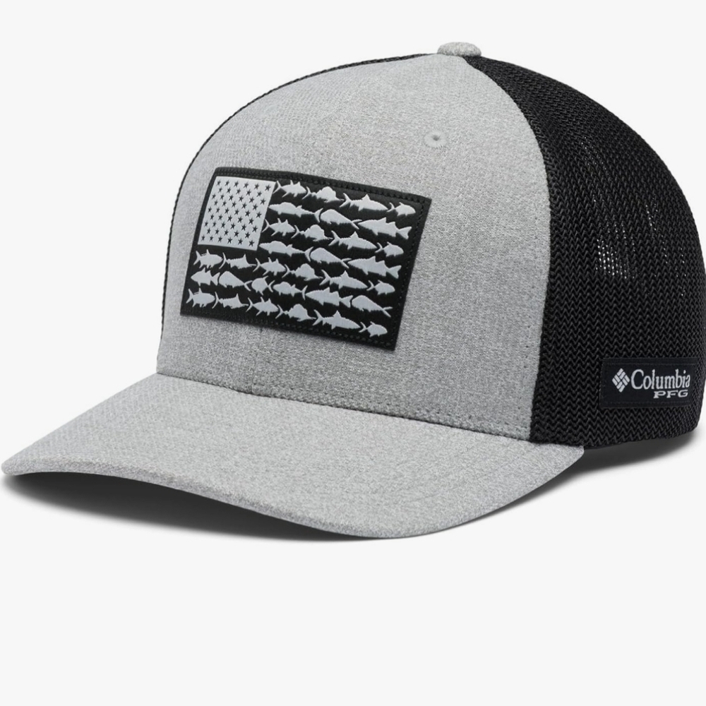Columbia Gray and Black Men's Cap